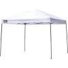 ShelterLogic Expedition Straight Leg 10 ft x 10 ft Pop-Up Canopy Tent - White