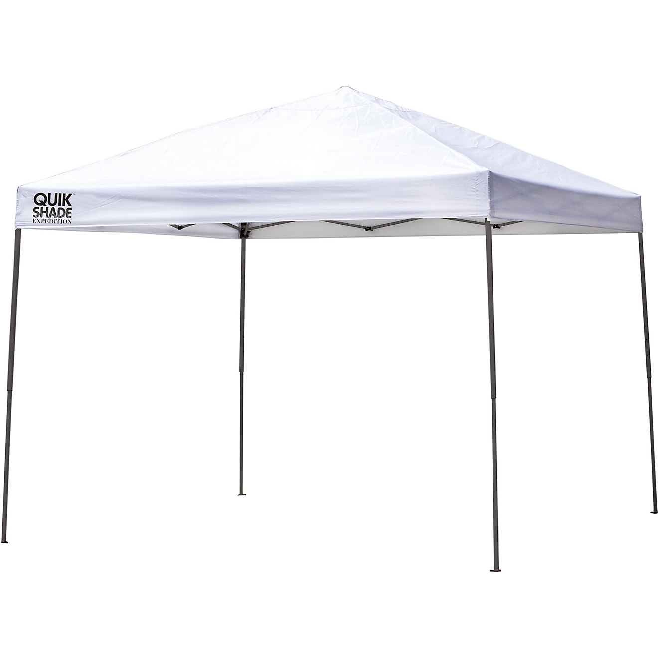 ShelterLogic Expedition Straight Leg 10 ft x 10 ft Pop-Up Canopy Tent - White