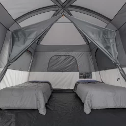 CORE Equipment 10 Person Straight Wall Cabin Tent with Full Fly