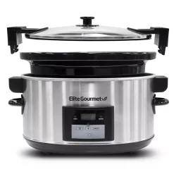Elite Gourmet 8.5-qt. Programmable Slow Cooker