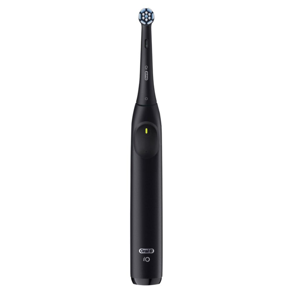 Oral-B iO Series 2 Rechargeable Electric Powered Toothbrush, Night Black with 1 Gentle Care Brush Head