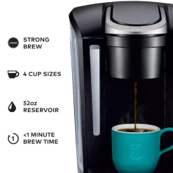 Keurig K-Select Single-Serve K-Cup Pod Coffee Maker with Strength Control - Graphite