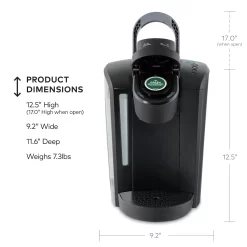 Keurig K-Select Single-Serve K-Cup Pod Coffee Maker with Strength Control - Graphite
