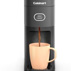 CUISINART Soho Single-Serve Coffeemaker, Black, SS-7BK