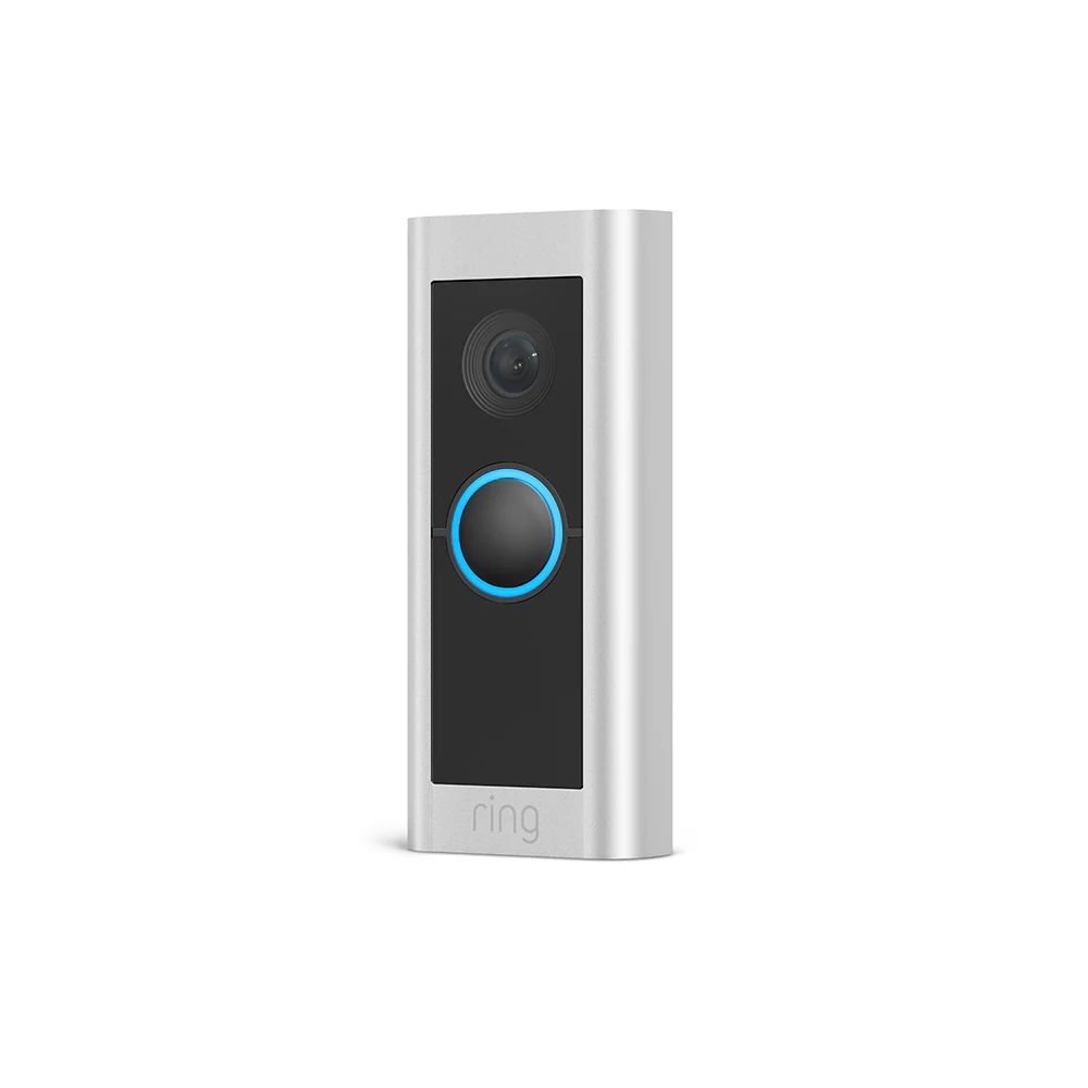 Ring Wired Doorbell Pro - Smart WiFi Video Doorbell Cam with Head-to-Toe HD Video, Bird's Eye View, and 3D Motion Detection