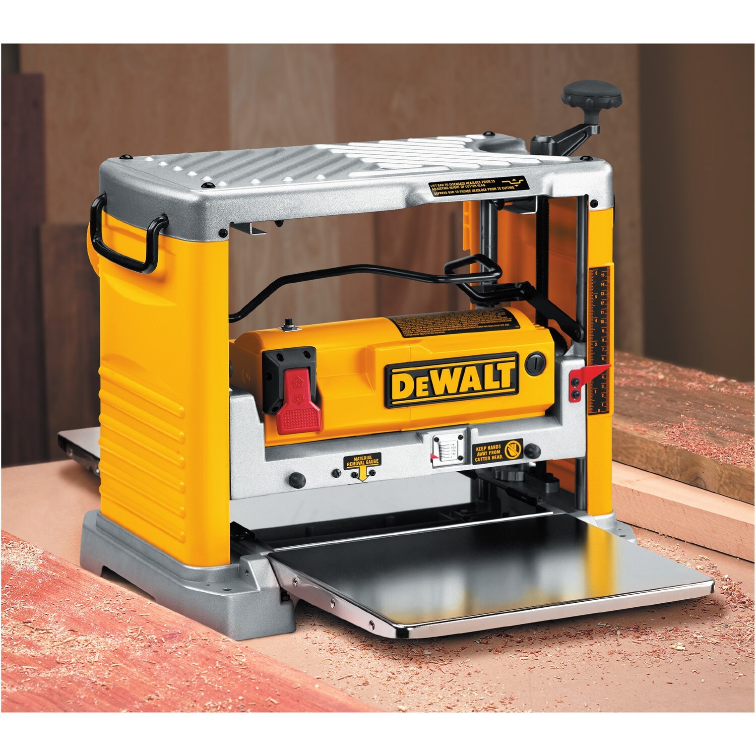 DEWALT 12.5-in W 15-Amp Benchtop Planer - Image 17