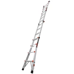 Little Giant Ladders Leveler M17 with Leg Levelers 18-ft Reach Type 1aa- 375-lb Load Capacity Telescoping Multi-Position Ladder