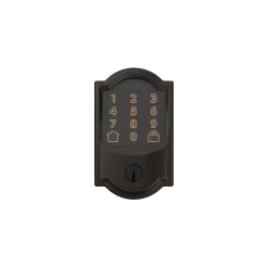 Schlage Encode Camelot Aged Bronze Smart Lock Electronic Deadbolt with Wifi Touchscreen Keypad