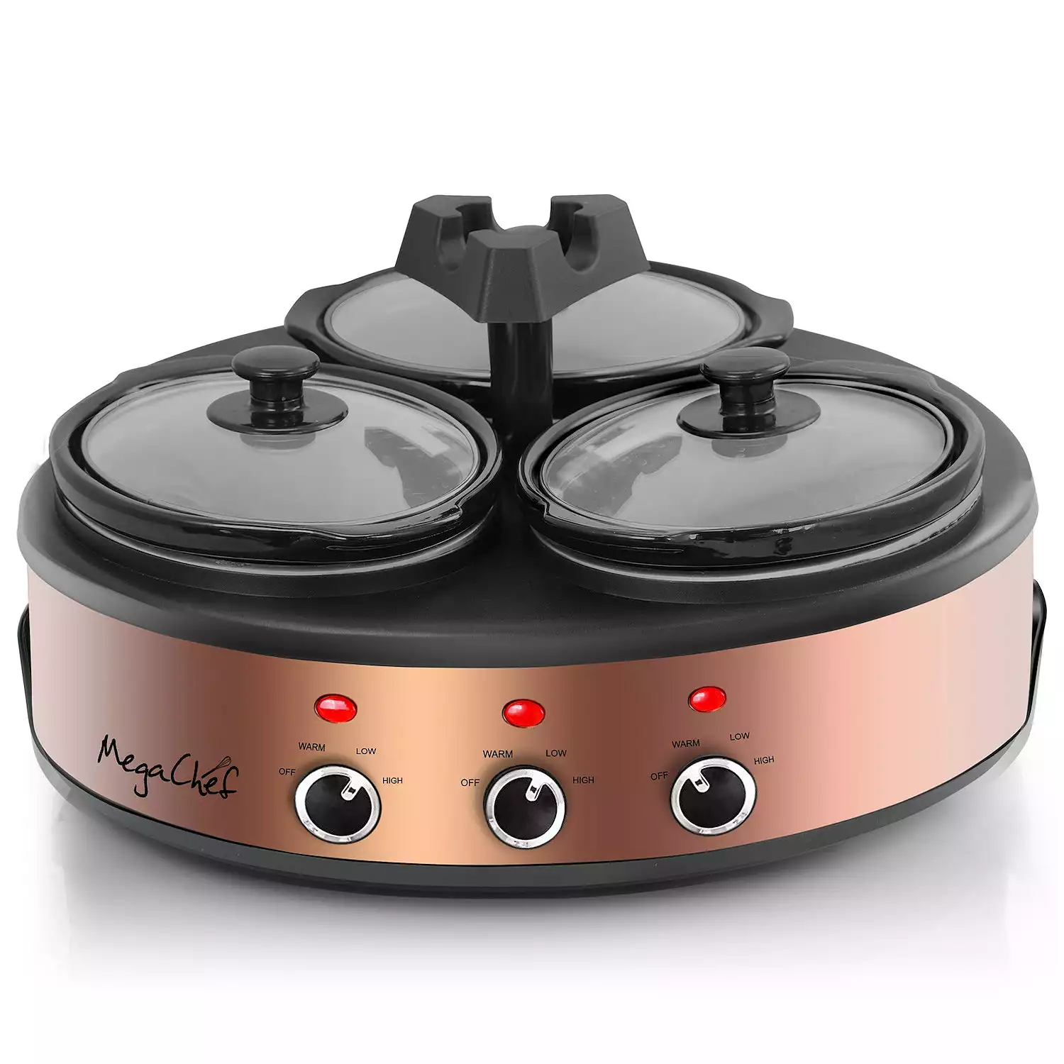 MegaChef 1.5-qt. Triple Slow Cooker & Buffet Server