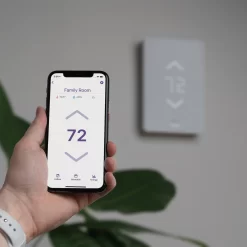 Mysa White Thermostat For In-floor Heating with Wi-Fi Compatibility