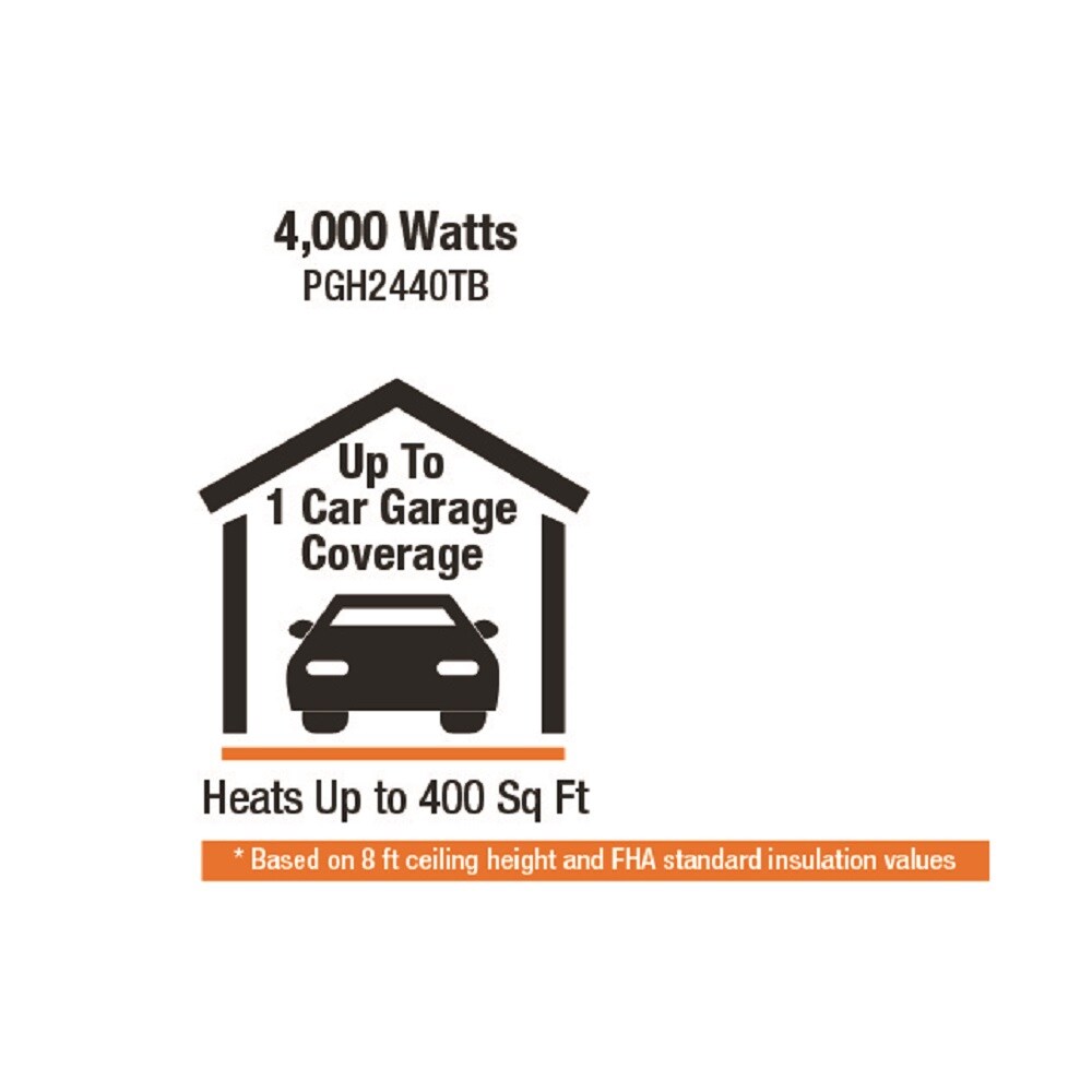 KING Up to 3750-Watt Portable Electric Garage Heater - Image 6