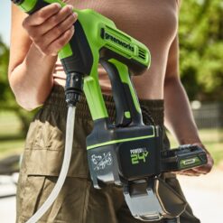 Greenworks 24V Hand-Held Brushless 600 PSI 0.8-GPM Cold Water Battery Outdoor Power Cleaner with 5 Spray Tips 2 Ah (Battery and Charger Included)