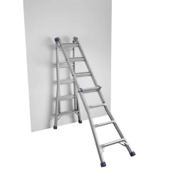 Cosco 20918T1ASE 18-ft Reach Type 1A-300-lb Load Capacity Multi-Position Ladder