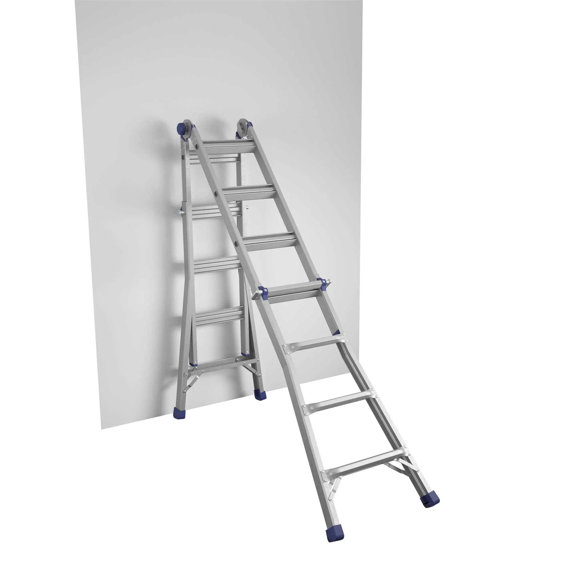 Cosco 20918T1ASE 18-ft Reach Type 1A-300-lb Load Capacity Multi-Position Ladder