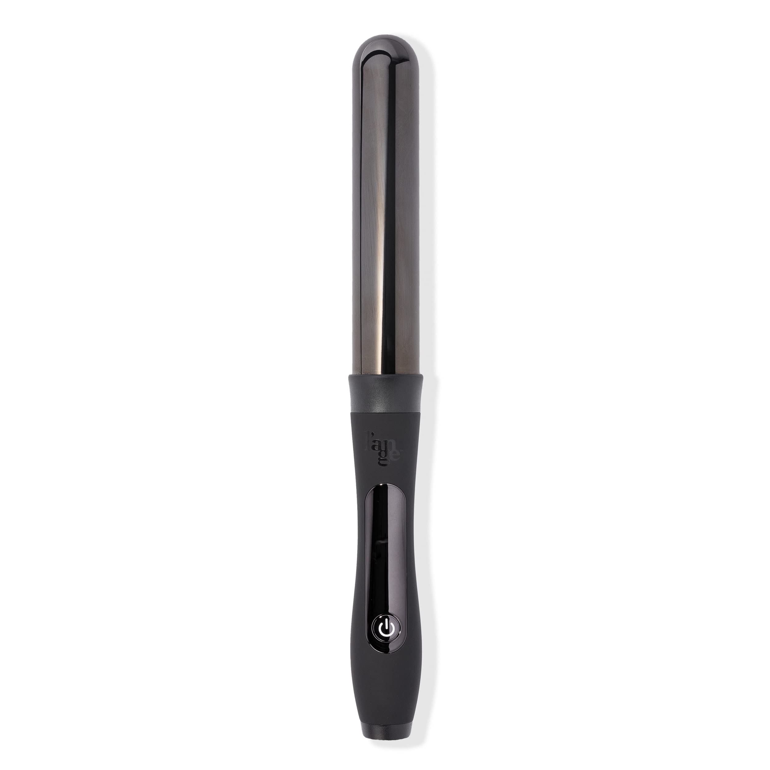 L'ANGE HAIR Le Curl Titanium Curling Wand, Professional Curling Iron for All Hair Types, Clip Free Hair Curler, Black 1.25” (32MM)