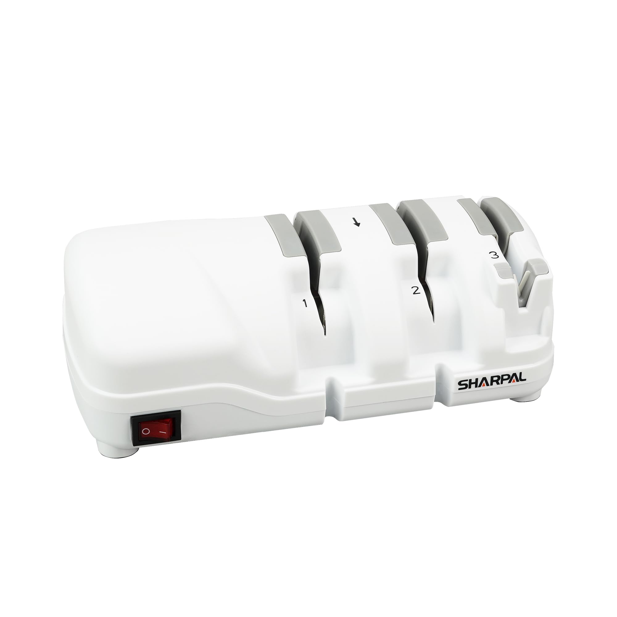 SHARPAL 198H 3 Stages Professional Electric Knife Sharpener, Diamond Roll Sharpener for Razor-Sharp Result