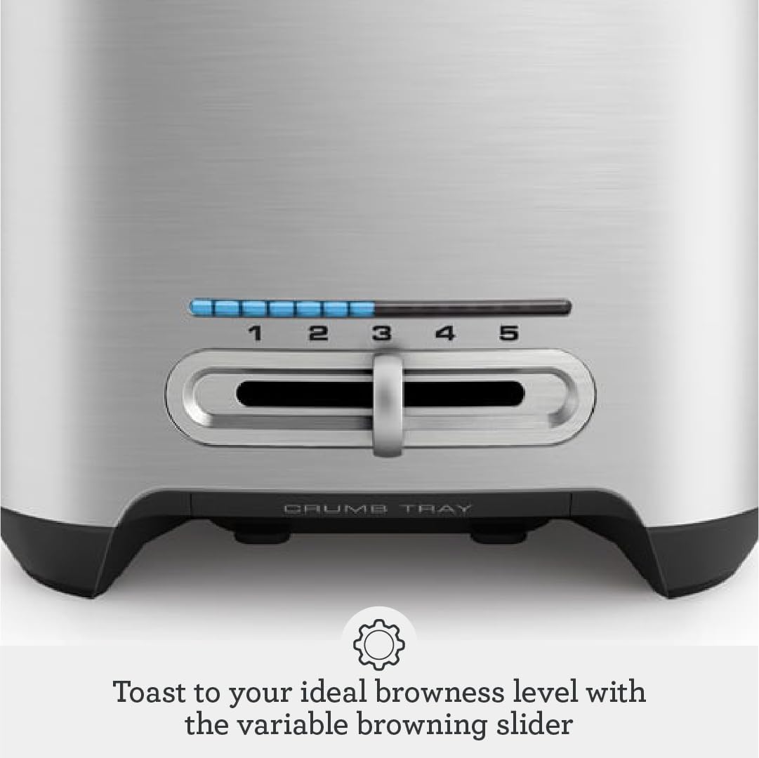Breville Smart Toaster, 2-Slice, Brushed Aluminum