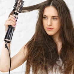 Beautimeter 3-in-1 Hot Air Styler: Rotating Blow Dryer Brush with 2-Inch and 1.5-Inch Brushes