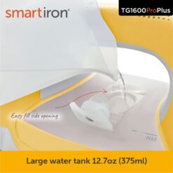 Oliso TG1600 Pro Plus 1800 Watt SmartIron with Auto Lift - for Clothes, Sewing, Quilting and Crafting Ironing, Yellow