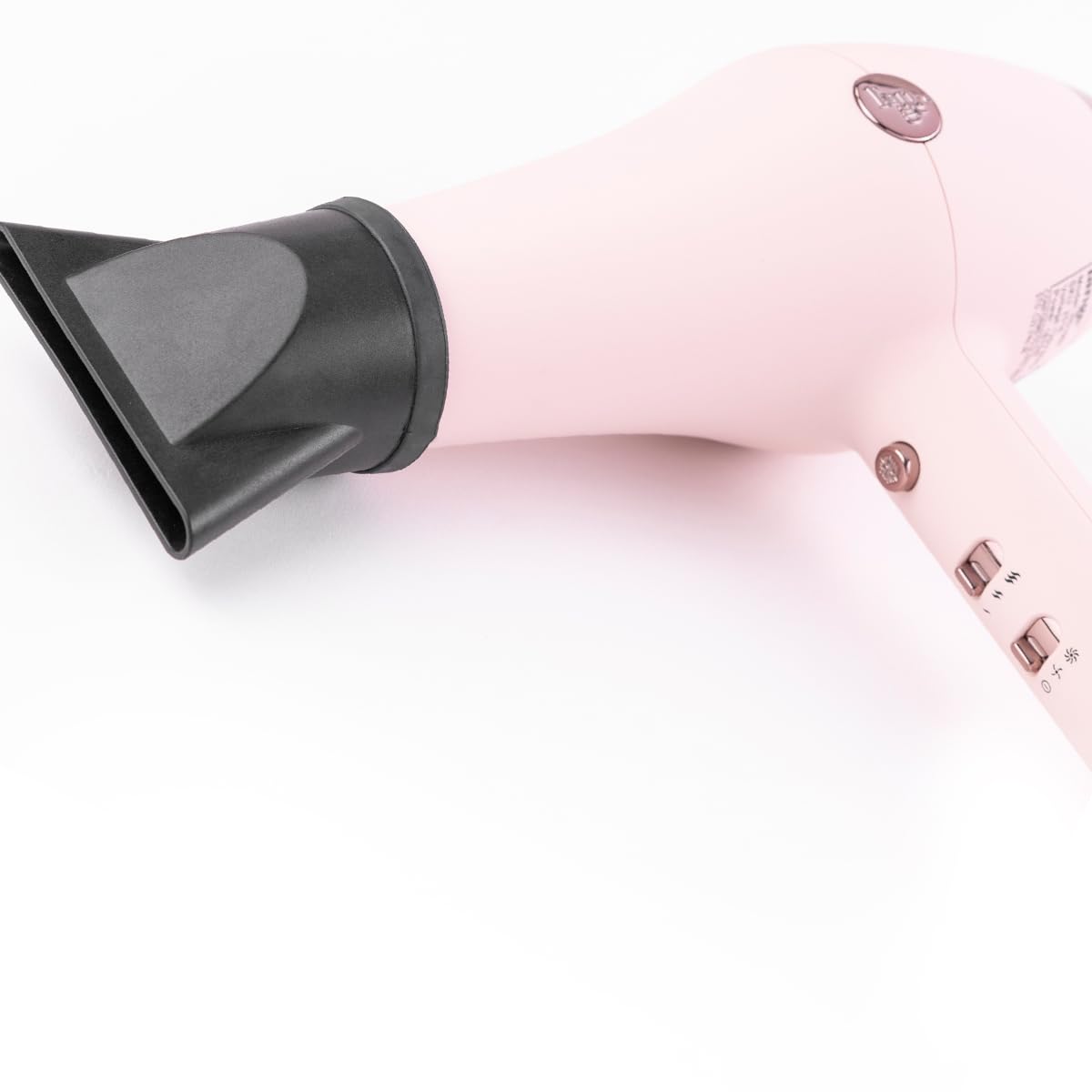 L'ANGE HAIR Soleil Professional Hair Dryer, 3 Heat Settings & 2 Airflow Settings, Cool Shot Locks-in Style, (Blush)