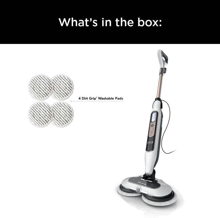 Shark Steam & Scrub with Steam Blaster Technology All-in-One Hard Floor Steam Mop with 3 Steam Modes & LED Headlights S8201