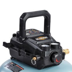MCGRAW 3 Gallon, 110 PSI Oil-Free Light-Duty Pancake Air Compressor