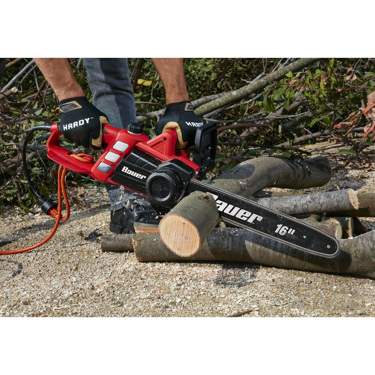 BAUER 14.5 Amp 16 in. Electric Chainsaw