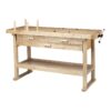 YUKON 60 in., 3-Drawer Hardwood Workbench