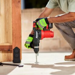 BAUER 20V Brushless Cordless L-Shape 1-1/8 in. SDS-PLUS Type Rotary Hammer - Tool Only