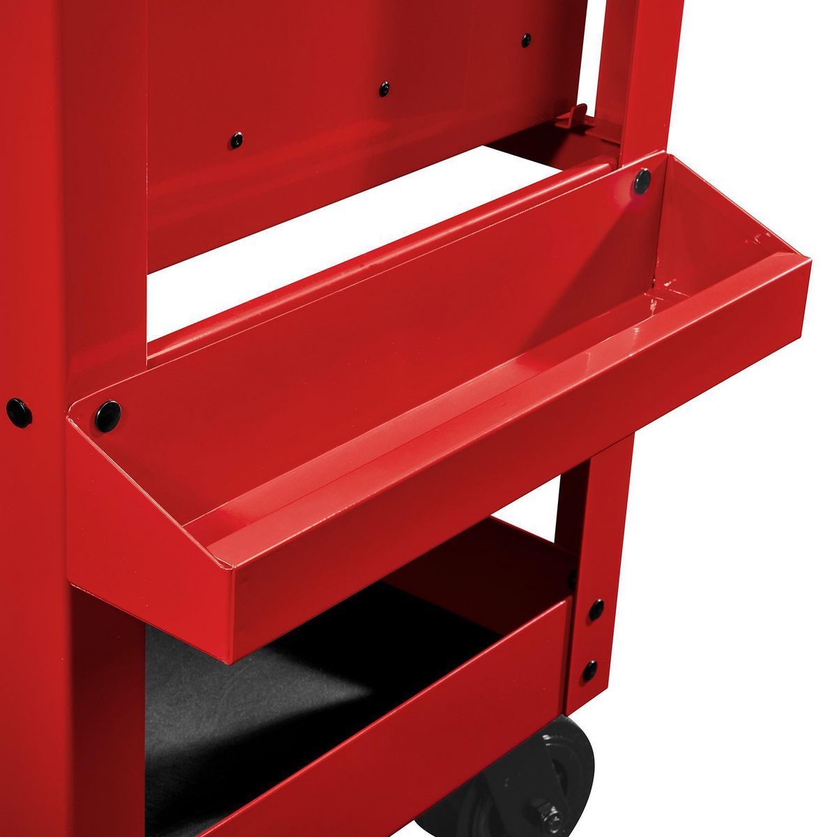 U.S. GENERAL 30 in., 5-Drawer Mechanics Cart, Red