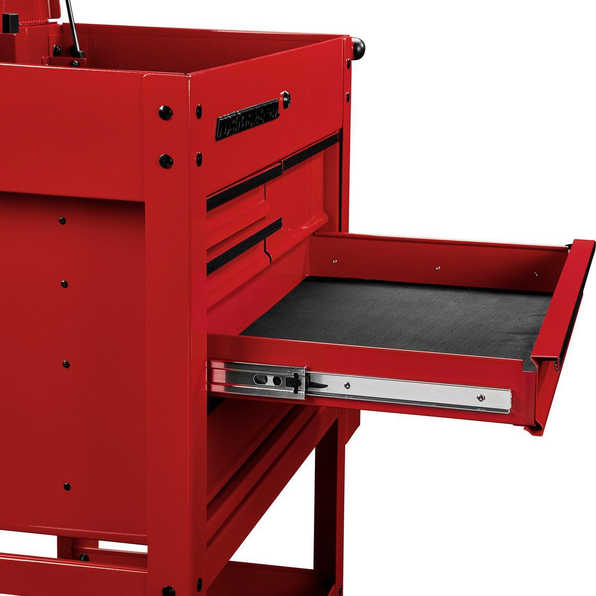 U.S. GENERAL 30 in., 5-Drawer Mechanics Cart, Red