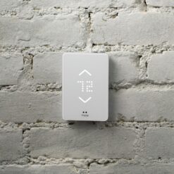 Mysa White Thermostat For Electric Baseboard Heaters with Wi-Fi Compatibility