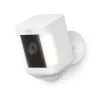 Ring Spotlight Cam Plus, Battery-operated - Smart Security Video Camera with 2 Motion-Activated LED Spotlights, 2-Way Talk, White