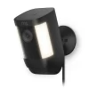 Ring Spotlight Cam Pro, Plug-In - Smart Security Video Camera with 2 Motion-Activated LED Spotlights, Dual Band Wifi, 3D Motion Detection, Black