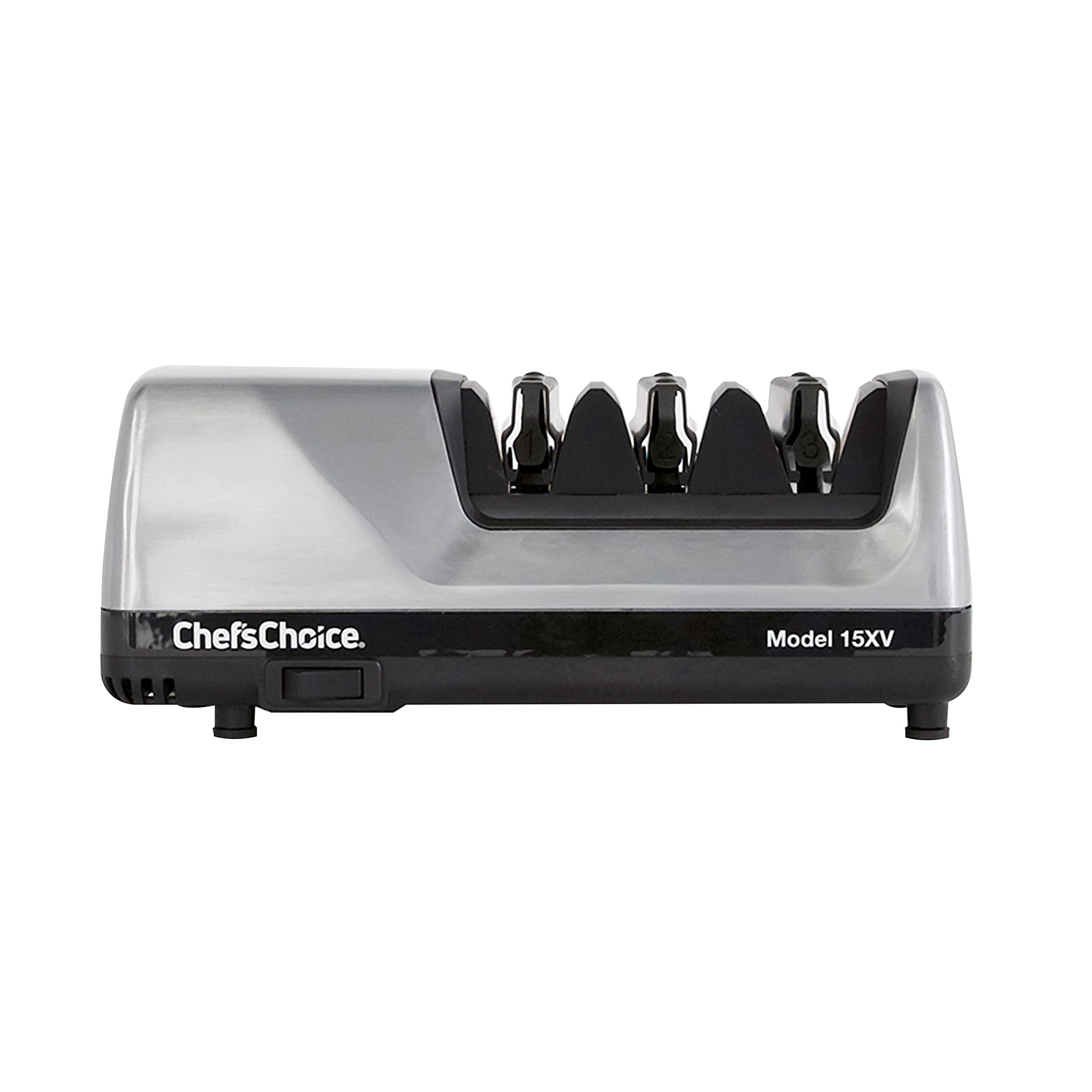 Chef’sChoice 15XV Professional Electric Knife Sharpener, 3-Stage, Metallic