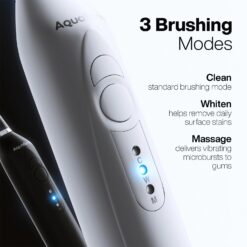 Aquasonic Duo Dual Handle Ultra Whitening 40,000 VPM Wireless Charging Electric ToothBrushes