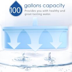 Waterdrop WD-PF-AL Replacement Alkaline Filters for All Waterdrop Pitcher Filtration System, (Pack of 3)