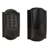 Schlage Encode Plus Camelot Aged Bronze Smart Lock Electronic Deadbolt with Wifi Bluetooth Touchscreen Keypad