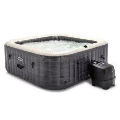 Intex 140 Jet 6-Person Inflatable Square Hot Tub (Cover Included)