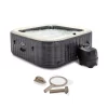 Intex 140 Jet 6-Person Inflatable Square Hot Tub (Cover Included)