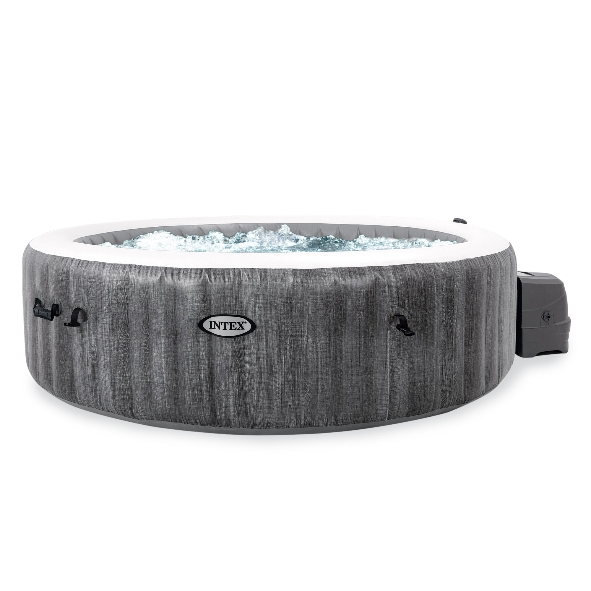 Intex 140 Jet 6-Person Inflatable Round Hot Tub (Cover Included)