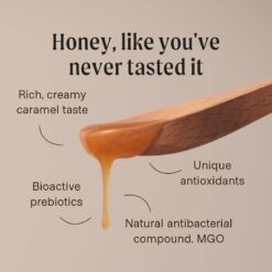 Manukora Raw Manuka Honey, MGO 850+ from New Zealand, Non-GMO, Monofloral, Traceable from Hive to Hand - 500g (1.1 Lb)