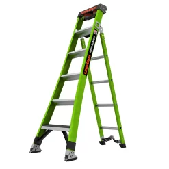 Little Giant Ladders King Kombo 2 13.1-ft Reach Type 1aa- 375-lb Load Capacity Multi-Position Ladder