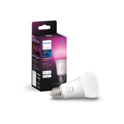 Philips Hue White and Color Ambiance A19 Medium Lumen Smart Bulb, 1100 Lumens, 1 Bulb