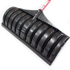 Bully Tools 27″ Poly Snow Pusher with Fiberglass Handle and Poly D-Grip