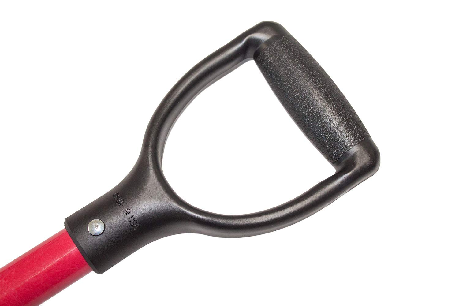 Bully Tools 27″ Poly Snow Pusher with Fiberglass Handle and Poly D-Grip