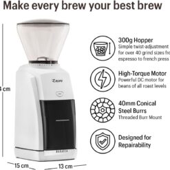 Baratza Encore Coffee Grinder ZCG484WHT, White