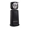 Hamilton Beach 2-in-1 Electric Automatic Can Opener for Kitchen with Hands-Free Removable Walking Head, Black (76611F)