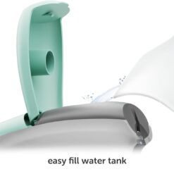 Oliso M3Pro Project Steam Iron with Solemate, 1000 Watt Ceramic Soleplate Steam Iron, Aqua