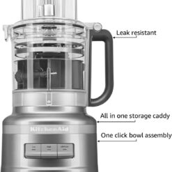 KitchenAid 13-Cup Food Processor, Contour Silver